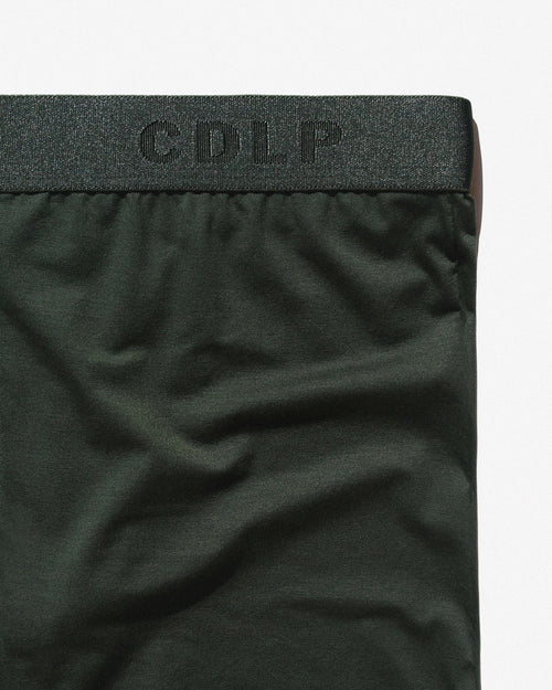 Lyocell Boxer Brief in Army Green
