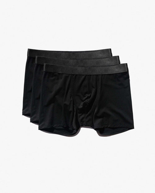 3 × Lyocell Boxer Brief in Black