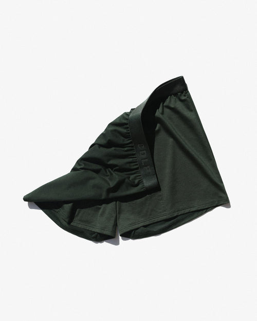 Lyocell and Moisture Wicking Boxer Shorts in Army Green