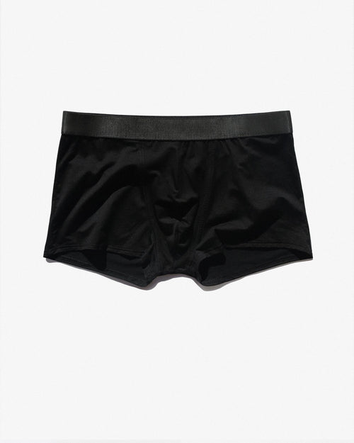 Lyocell Boxer Trunk in Black