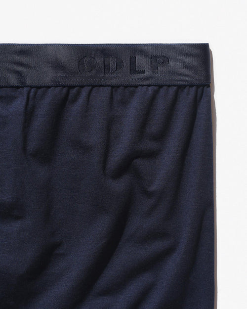 Lyocell Boxer Brief in Navy Blue