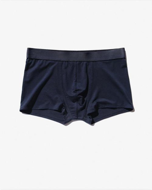 Lyocell Boxer Trunk in Navy Blue