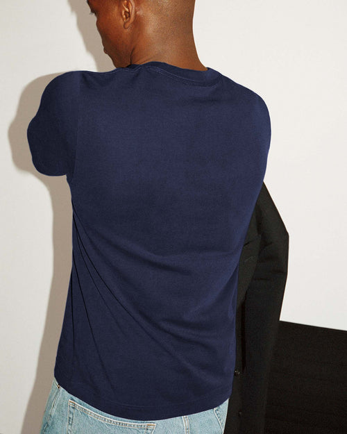 Heavyweight T-Shirt in Navy Blue