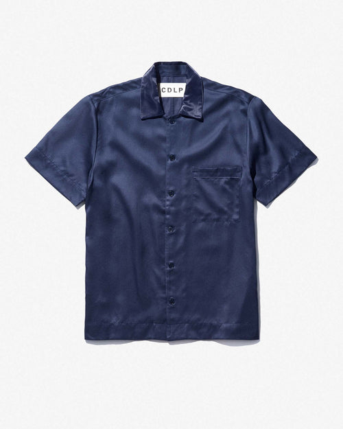 Home Shirt Short-Sleeve in Navy Blue