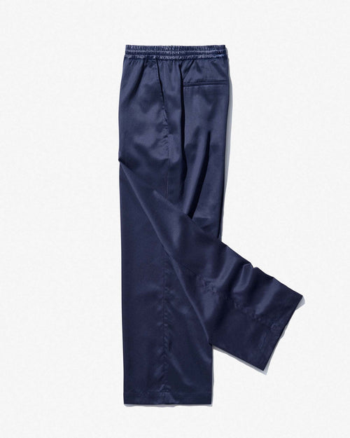 Home Trousers in Navy Blue