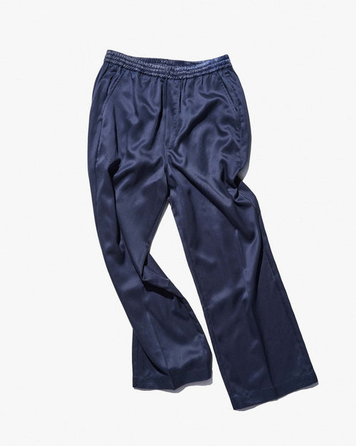 Home Trousers in Navy Blue 