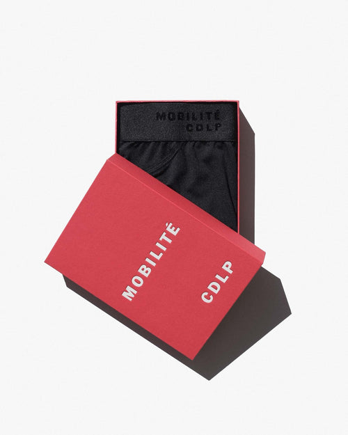 Packaging box of CDLP Performance Y-Brief made of rPET - Mobilité Collection