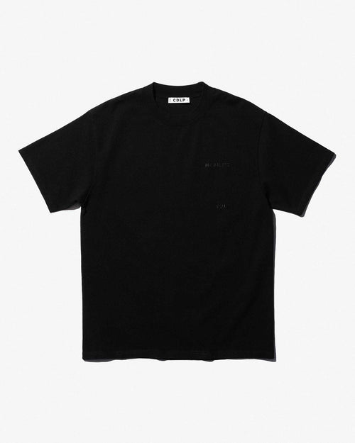 Heavy Jersey T-Shirt in Black made from Recycled and Organic Cotton