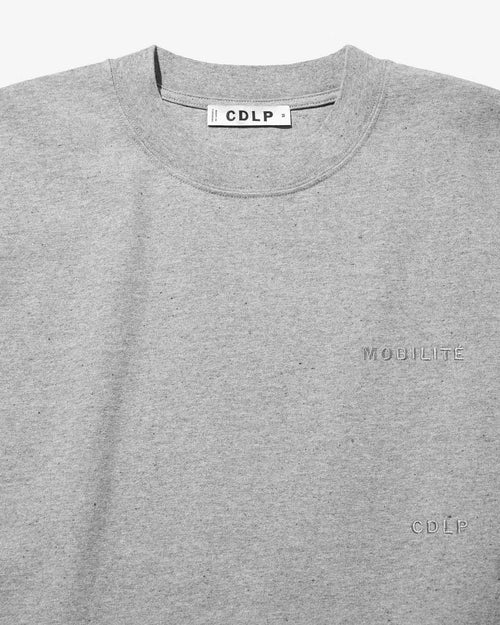 Heavy Jersey T-Shirt in Grey Melange
