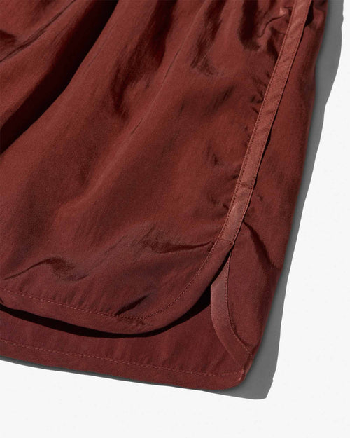 Swim Shorts in Rust made of Econyl