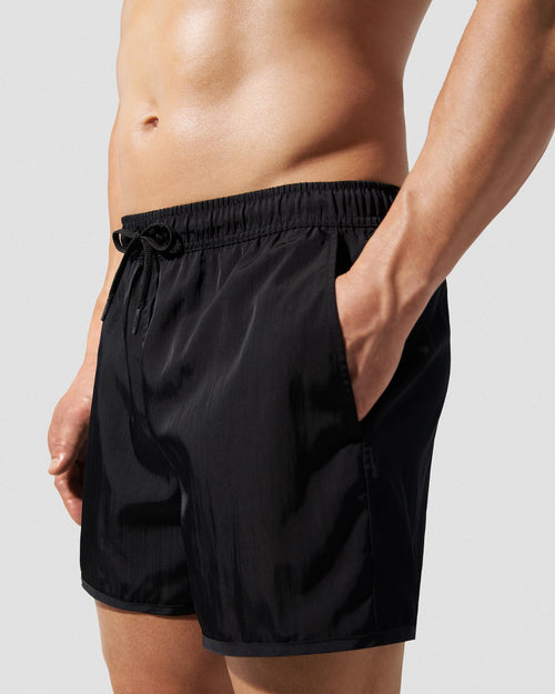 Swim Trunk in Black