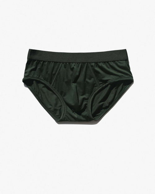 Lyocell Y-Brief in Army Green